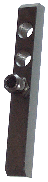 3/4W x 5/8H x 3L - 1-Hole Depth Gage Base - Exact Industrial Supply