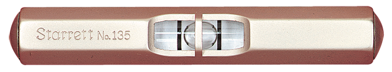 #135A - 2-1/2'' Overall Length - 1 Vial(s) - Pocket Level - Exact Industrial Supply