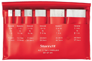 #S154SZ - 4 Piece Set - 3/8 to 1-5/16'' - Adjustable Parallel Set - Exact Industrial Supply