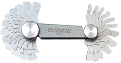#155- 27 Leaves - 2-1/4 to 28 Pitch - Screw Pitch Gage - Exact Industrial Supply