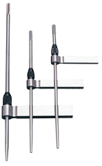 #454H - 8" Length - Fits 454-18"; 24"; 450mm; 600mm - Depth Gage Attachment for Vernier Height Gage - Exact Industrial Supply