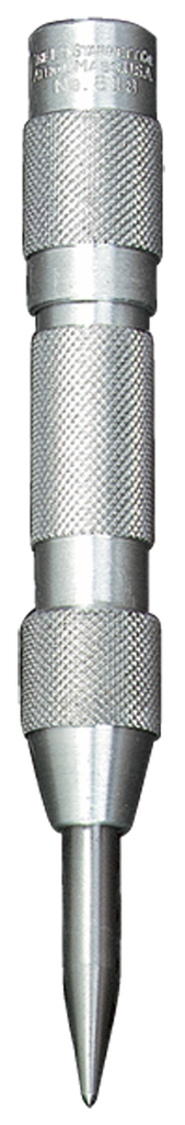 #818 Automatic Center Punch -- 5/8 Body Diameter x 5'' Overall Length - Exact Industrial Supply