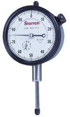 #25-441J - 1" Total Range - 0-100 Dial Reading - AGD 2 Dial Indicator - Exact Industrial Supply