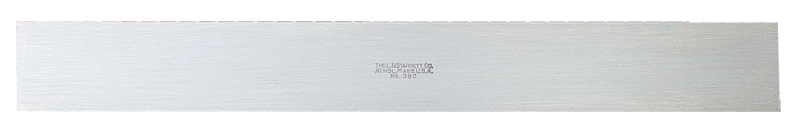 #380-24W/SLC - Straight Edge With Ceretification - Exact Industrial Supply