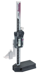 #3751AZ-6/150 - 0 - 6"/0 - 150mm - .0005"/.01mm Resolution - Electronic Height Gage - Exact Industrial Supply