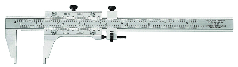 123-6 VERNIER CALIPER W/CERT - Exact Industrial Supply