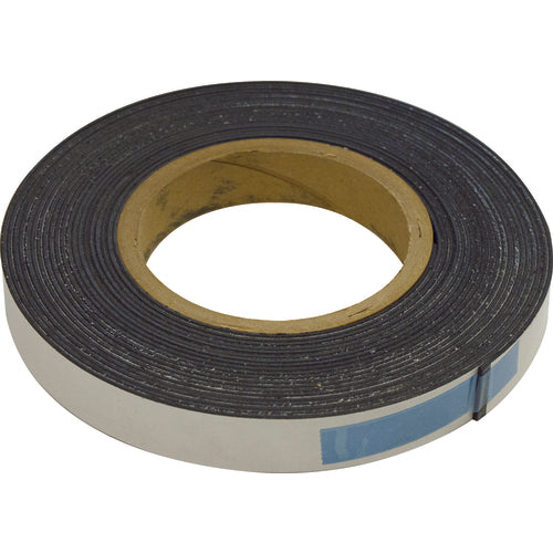1″ × 25 feet Flexible Magnet Material Adhesive Back - Exact Industrial Supply