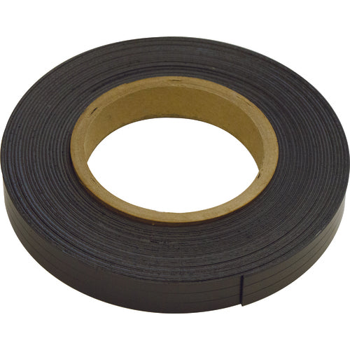 0.60″ × 1″ × 25 feet Flexible Magnet Material Plain Back - Exact Industrial Supply