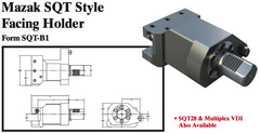 Mazak SQT Style Facing Holder (Form SQT-B1) - Part #: SQT21.2825 - Exact Industrial Supply