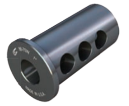 Mazak Style "W" Toolholder Bushing - (OD: 2" x ID: 1") - Part #: CNC 86-70W 1" - Exact Industrial Supply
