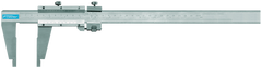 0 - 24" / 0 - 600mm Measuring Range (.001" / .02mm Grad.) - Vernier Caliper - Exact Industrial Supply
