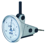 1-1/2" Dial Vertical Test Indicator - .060 Range - .0005 Graduation - Test Indicator - Exact Industrial Supply