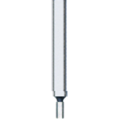 Edge Finder - Model 52–575–010 - Single End–3/8″ Shank–0.200″ Tip - Exact Industrial Supply
