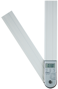 #54-440-775 - Full 360° 12"/300mm Blade - Digi-Pro 12" Electronic Magnetic Protractor - Exact Industrial Supply