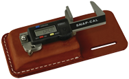 0 - 1-1/4" Measuring Range (.0005" / .01mm Res.) - Snap Cal with Holster Caliper - Exact Industrial Supply