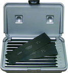 #52-437-031 - 10 Piece Set - 1/2 to 1-5/8'' - Parallel Set - Exact Industrial Supply