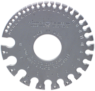 #5056 - American Standard: 0 to 36 Gauge - Wire Gage - Exact Industrial Supply