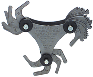 #5651 - 51 Leaves - 4 to 84 Pitch - Screw Pitch Gage - Exact Industrial Supply