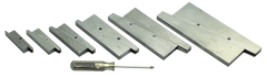 #S-112-4 - 4 Piece Set - 3/8 to 1-5/16'' - Adjustable Parallel Set - Exact Industrial Supply