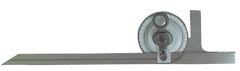 #496G - 12'' Blade Size - Universal Bevel Protractor - Exact Industrial Supply