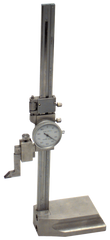 #HGD6 - 6" - .0001" Graduation - Dial Height Gage - Exact Industrial Supply