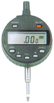 0 - .5 / 0 - 13mm Range - .0005/.01mm Resolution - 7-Key Electronic Indicator - Exact Industrial Supply