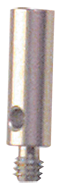 M2 Male Thread - 20mm Length - Stainless Steel Thread Extension - Exact Industrial Supply