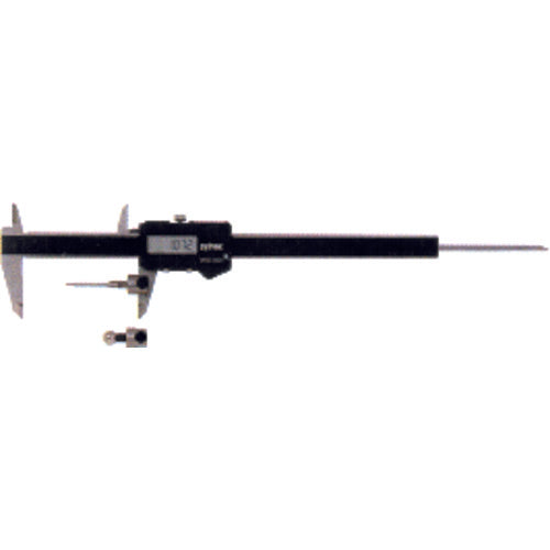 1″ Overall Length-0.062″ Shaft Diameter - Jaw Clamp-On Attachment for Calipers - Exact Industrial Supply