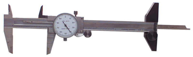 4" Depth Base Attachment - Fits 4-6-8" Calipers - Exact Industrial Supply