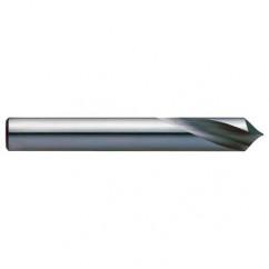 1/4" Dia. x 2-1/2" OAL - 120° Carbide Spotting Drill - Exact Industrial Supply