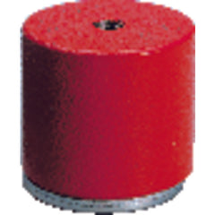 Pot Type Alnico Magnet - 1-3/8″ Diameter Round - 35 lbs Holding Capacity - Exact Industrial Supply