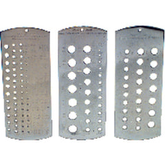 1/16″-1/2″, A - Z, #1 - #60 - Drill Gage Set - Exact Industrial Supply