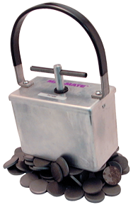 Part Retriever Magnet - 4-1/2'' x 2-3/8'' x 7-1/2'' ( L x W x H );5 lbs Holding Capacity - Exact Industrial Supply