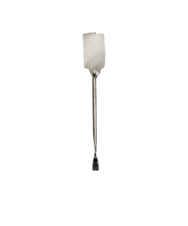 2 x 3" Rectangular - Stainless -38'' Extended Length - Telescoping Pocket Mirror/Magnet - Exact Industrial Supply