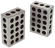 #E25M - 23-Hole - 25 x 50 x 75mm - Tri Block - Exact Industrial Supply