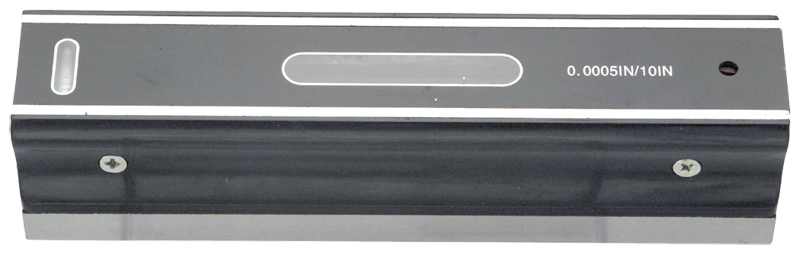 #2-422-012 - 12'' Overall Length - 2 Vial(s) - Master Precision Level - Exact Industrial Supply