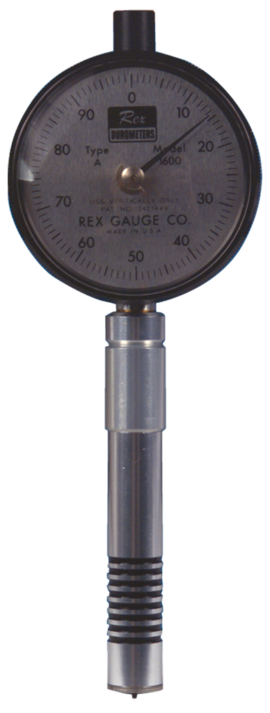 #1600A Type Shore A - Standard Drill Durometer - Exact Industrial Supply