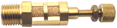 #MF104S - 1/2 MPT - Brass Muffler-Speed Control - Exact Industrial Supply