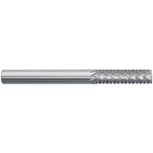 1/4 × 3/4 × 1/4 × 2 Solid Carbide Router - No End Cut - Exact Industrial Supply