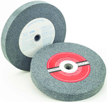 10" - 120 Grit - Aluminum Oxide - Grinding Wheel - 1" Face - 1" Arbor - Exact Industrial Supply