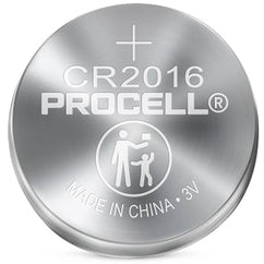 PC2016 3V Lithium Coin Batteries-Priced per Sheet of 5 - 4 Sheets Min. (20 Batteries) - Exact Industrial Supply