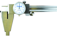 Heavy Duty Dial Caliper 18" Range - .001" Graduation - Exact Industrial Supply