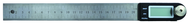 10" DIGITAL PROTRACTOR - WITH IN/METRIC SCALE BLADE - Exact Industrial Supply
