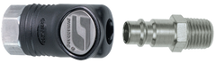 #94991 - Female Coupler - Female Plug - Coupler-Plug Assembly - Exact Industrial Supply