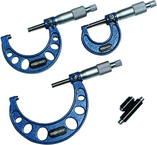 0-3" .0001" Outside Micrometer Set - Exact Industrial Supply