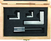4 Piece Diemaker's Square Set - Exact Industrial Supply