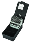 26 Pc. A - Z Letter Size HSS Bright Screw Machine Drill Set - Exact Industrial Supply