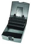 20 Pc. #61 - #80 Wire Gage HSS Surface Treated Jobber Drill Set - Exact Industrial Supply