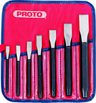 J86B 7 PIECE CHISEL SET J86B - Exact Industrial Supply