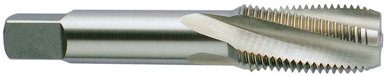 1/8-27 (Sm. Shk.) NPT 4 Flute Spiral Flute Pipe Tap-Hardslick - Exact Industrial Supply